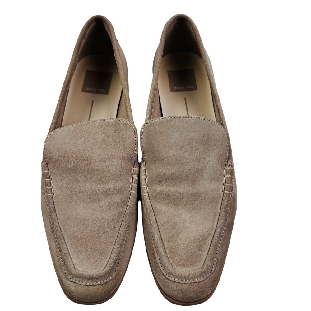 Dolce Vita Beny Suede Classic Timeless Preppy Slip On Loafers Women's Size 8
